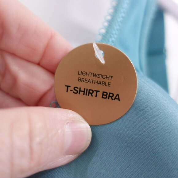 NEW Wacoal Basic Beauty Spacer Underwire T-Shirt Bra Size 40 C Teal Blue - Picture 6 of 6